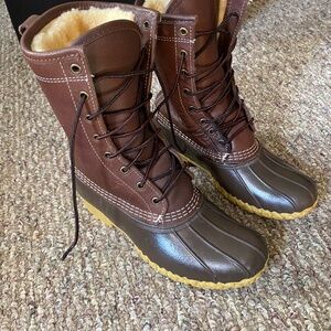*Price Drop* L.L Bean Women’s Tall Winter Duck Boots 10”